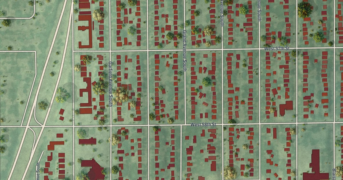 Map of Windom, Hennepin County, Minnesota in 2026