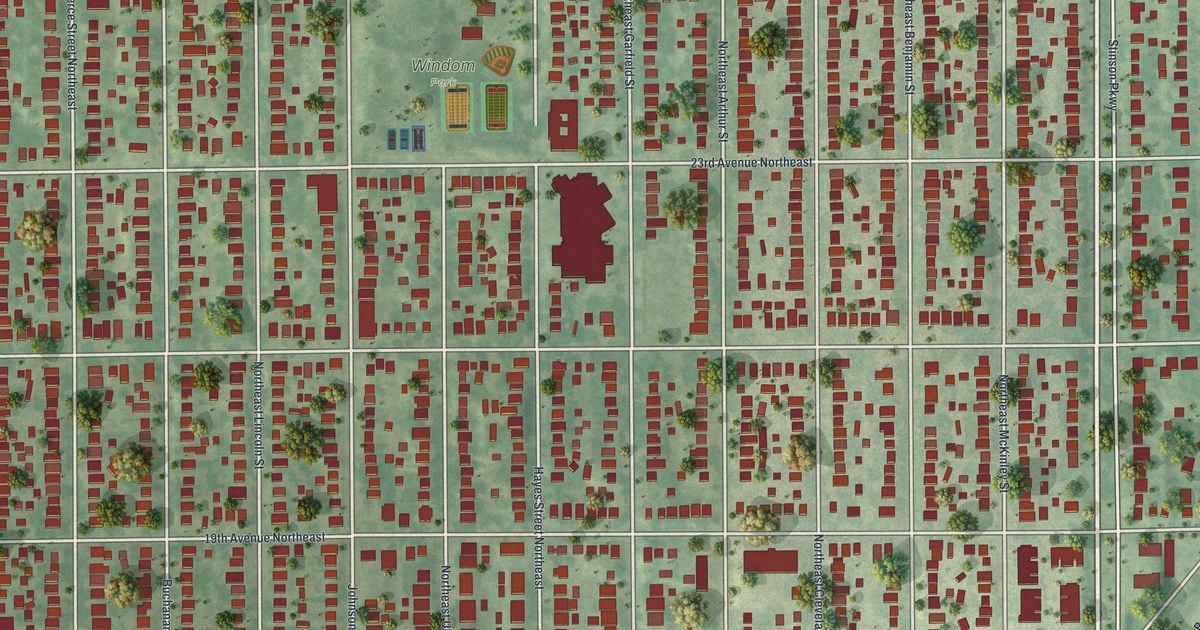 Map of Windom Park, Minnesota in 2026