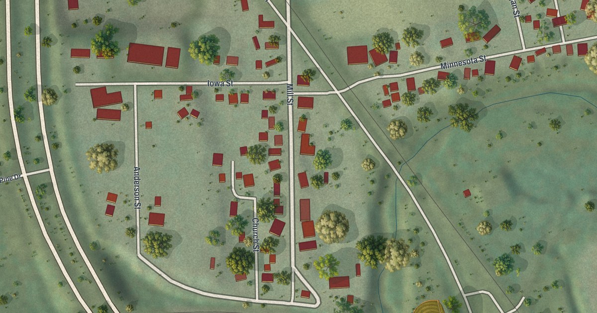 Map of Minnesota City, Minnesota in 2026