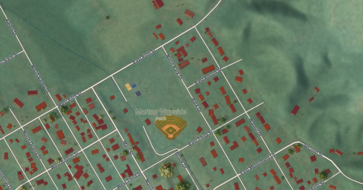 Map of Morton, Minnesota in 2026