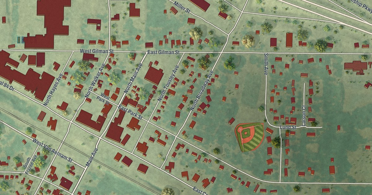Map of New York Mills, Minnesota in 2026