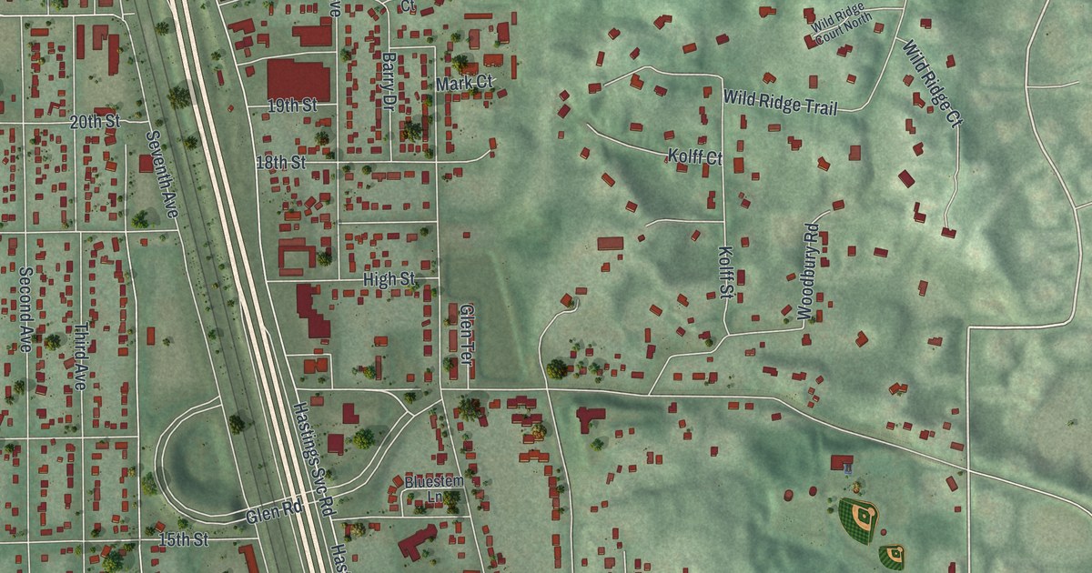 Map of Newport, Minnesota in 2026