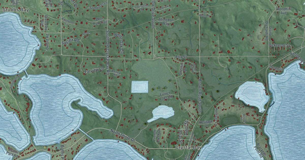 Map of Orono, Minnesota in 2026