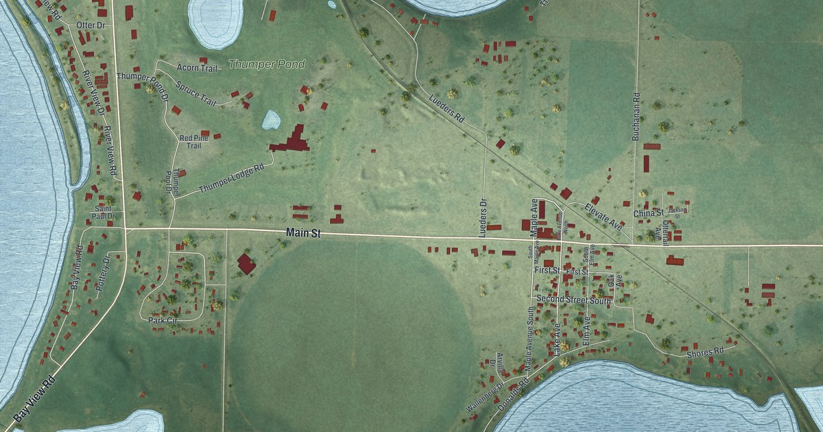 Map of Ottertail, Minnesota in 2026