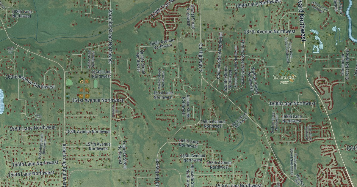 Map of Ramsey, Minnesota in 2026