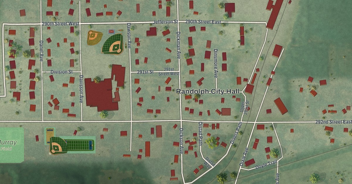 Map of Randolph, Minnesota in 2026