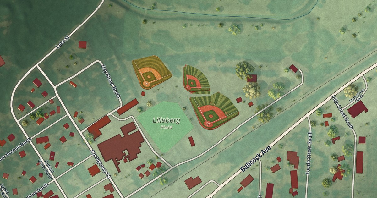 Map of Raymond, Minnesota in 2026