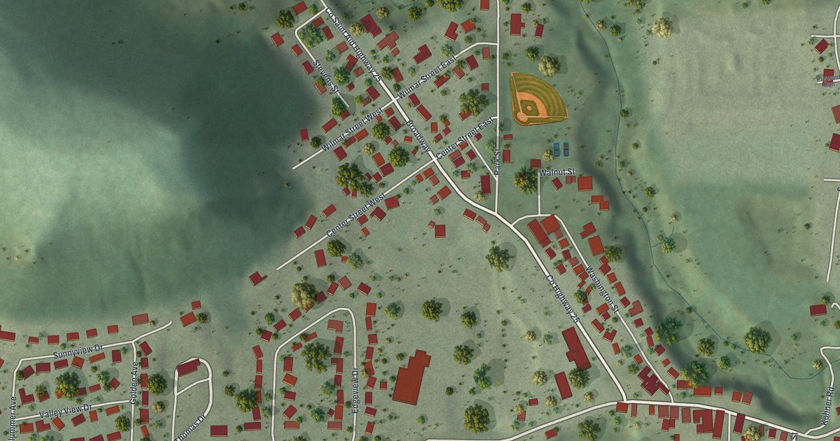 Map of Rollingstone, Minnesota in 2026