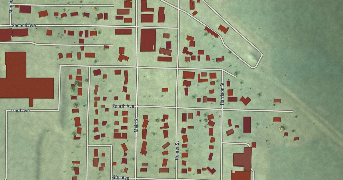 Map of Round Lake, Minnesota in 2026