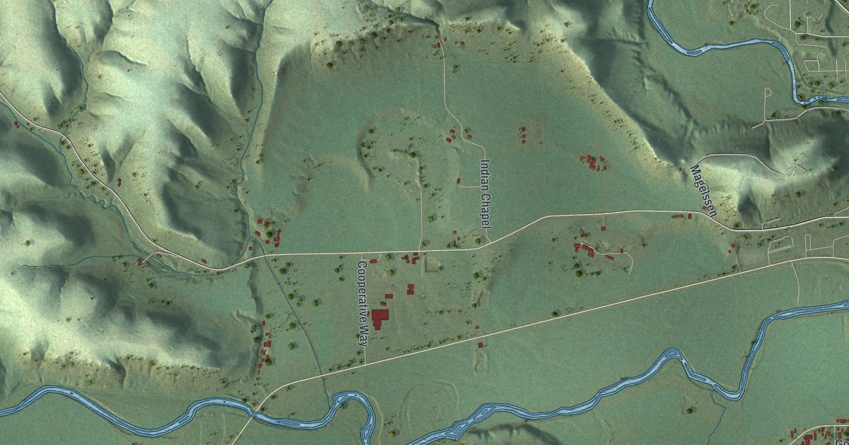 Map of Rushford Village, Minnesota in 2026