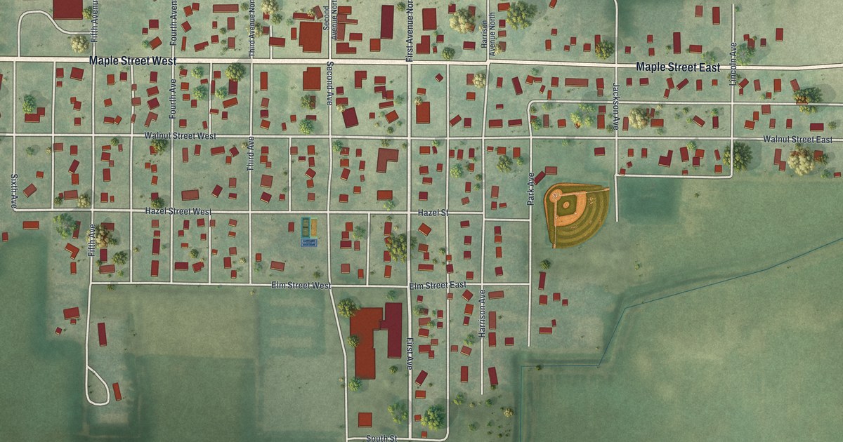 Map of Sacred Heart, Minnesota in 2026