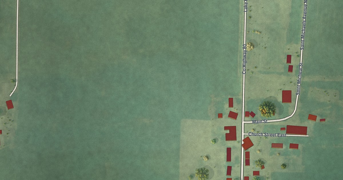 Map of Spring Hill, Minnesota in 2026