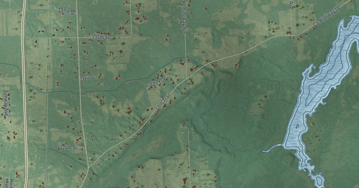 Map of Stacy, Minnesota in 2026