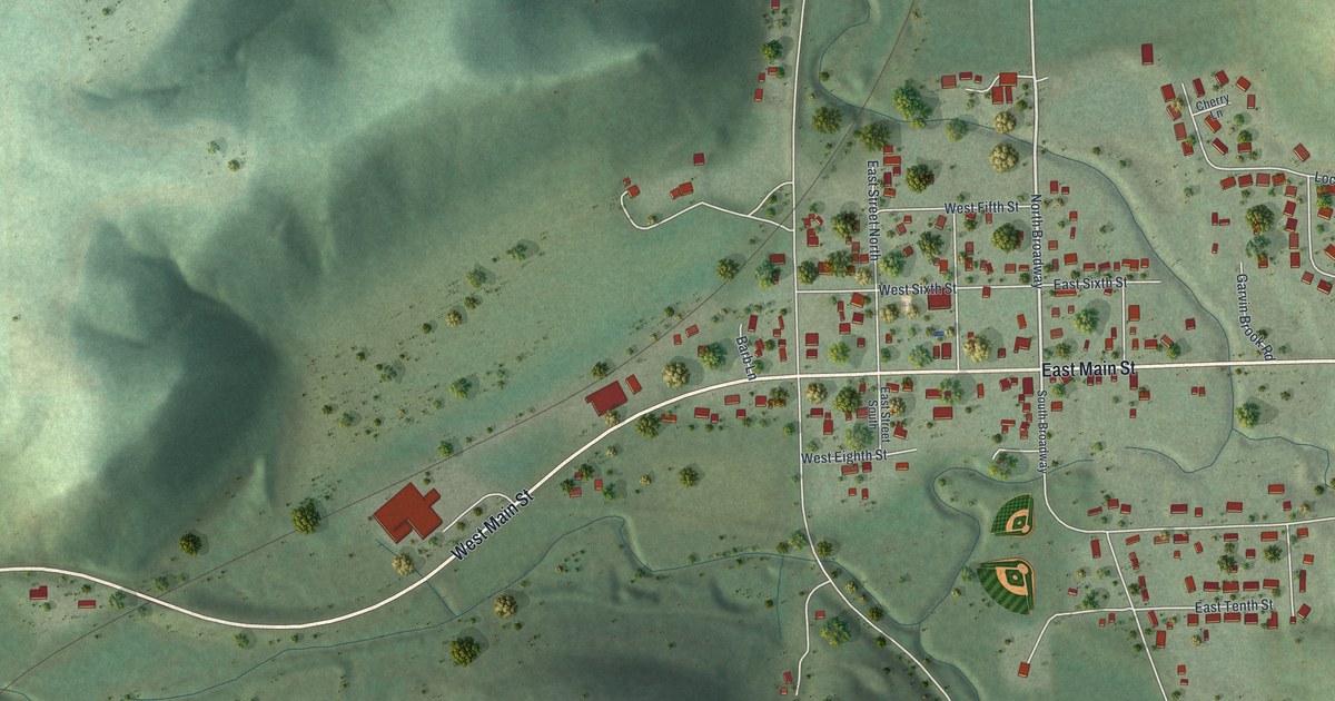 Map of Stockton, Minnesota in 2026