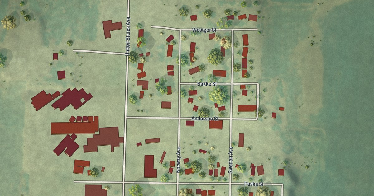 Map of Storden, Minnesota in 2026
