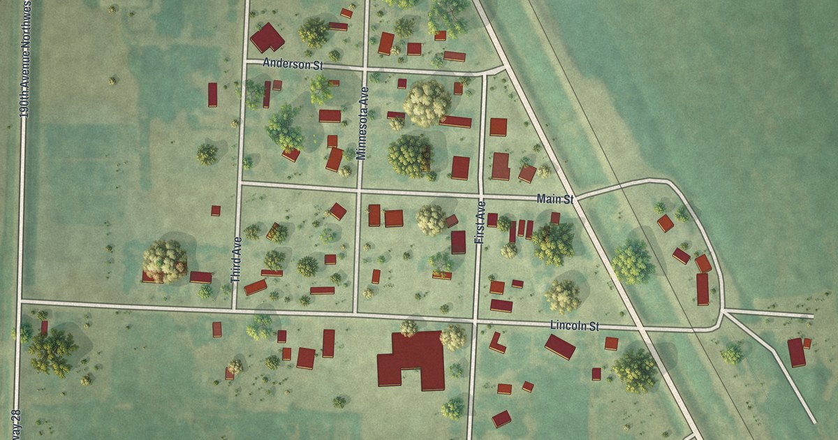 Map of Strandquist, Minnesota in 2026