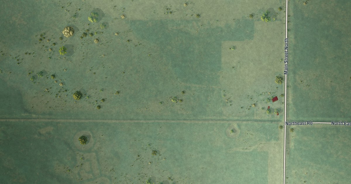 Map of Tamarack, Minnesota in 2026