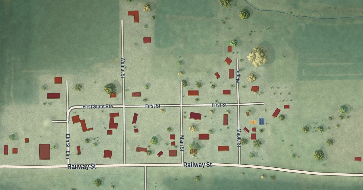 Map of Taopi, Minnesota in 2026