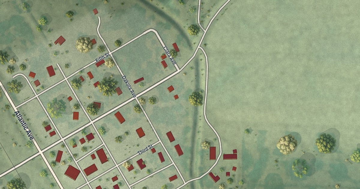 Map of Tintah, Minnesota in 2026