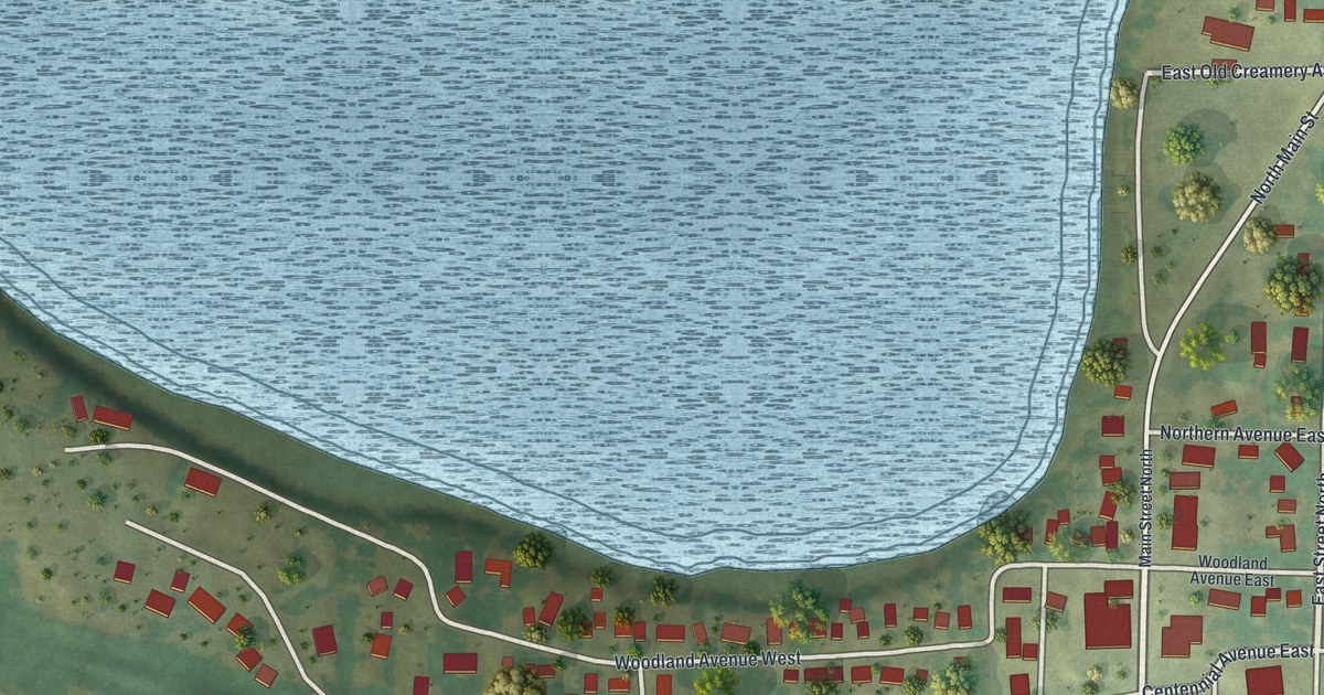Map of Underwood, Minnesota in 2026