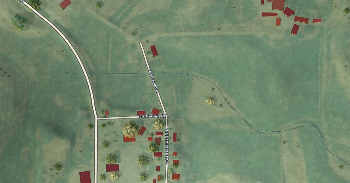 Map of Urbank, Minnesota in 2026