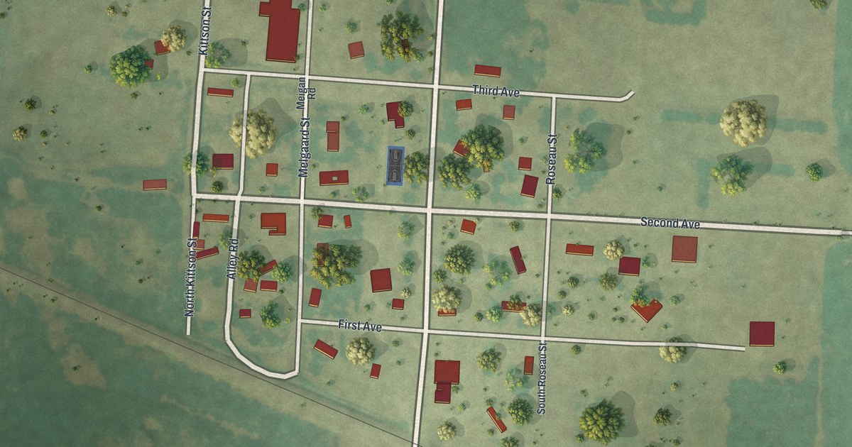 Map of Viking, Minnesota in 2026