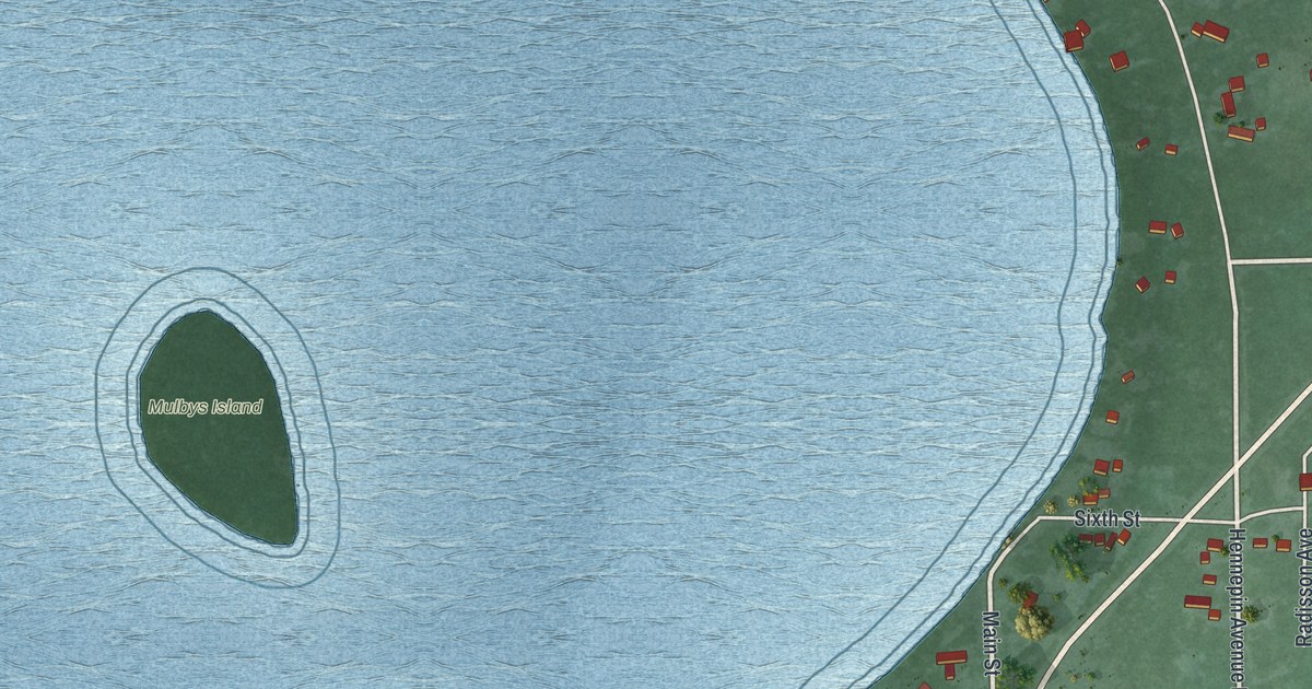 Map of Wahkon, Minnesota in 2026