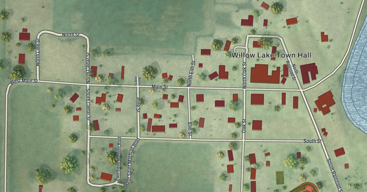 Map of Wanda, Minnesota in 2026