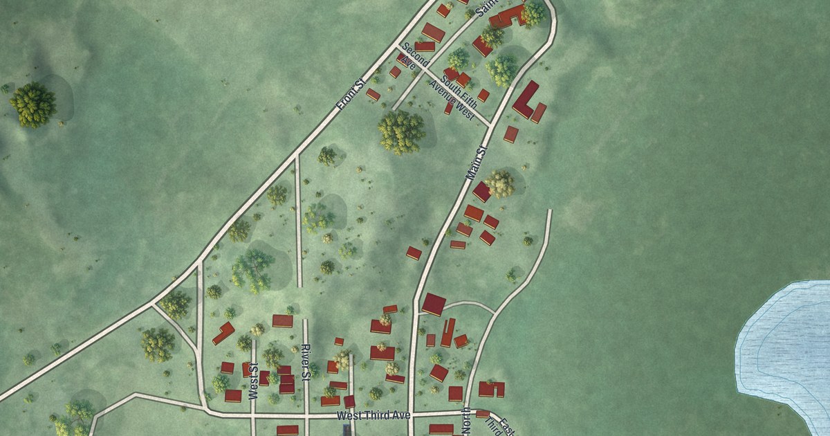 Map of Winton, Minnesota in 2026