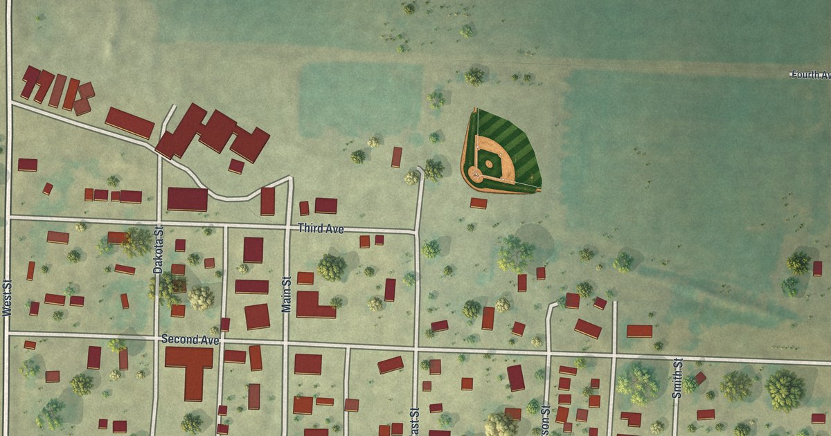 Map of Woodstock, Minnesota in 2026