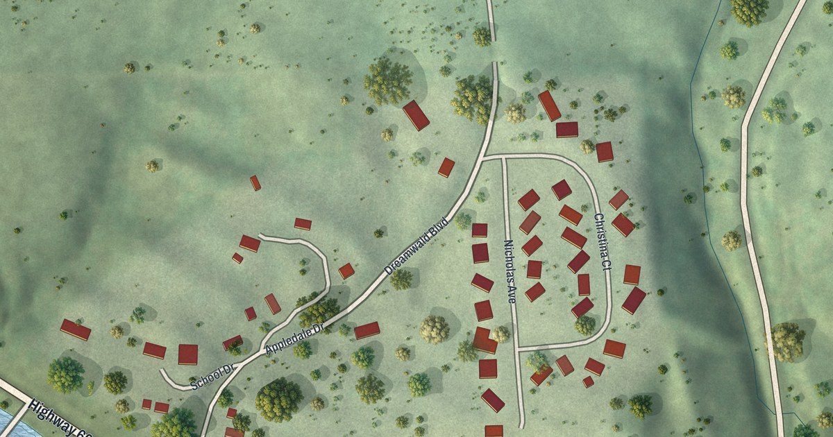 Map of Zumbro Falls, Minnesota in 2026