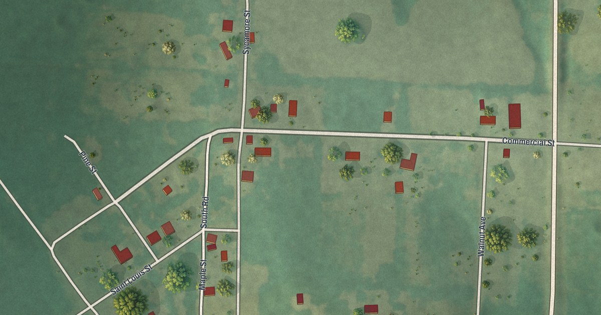 Map of Aldrich, Missouri in 2026