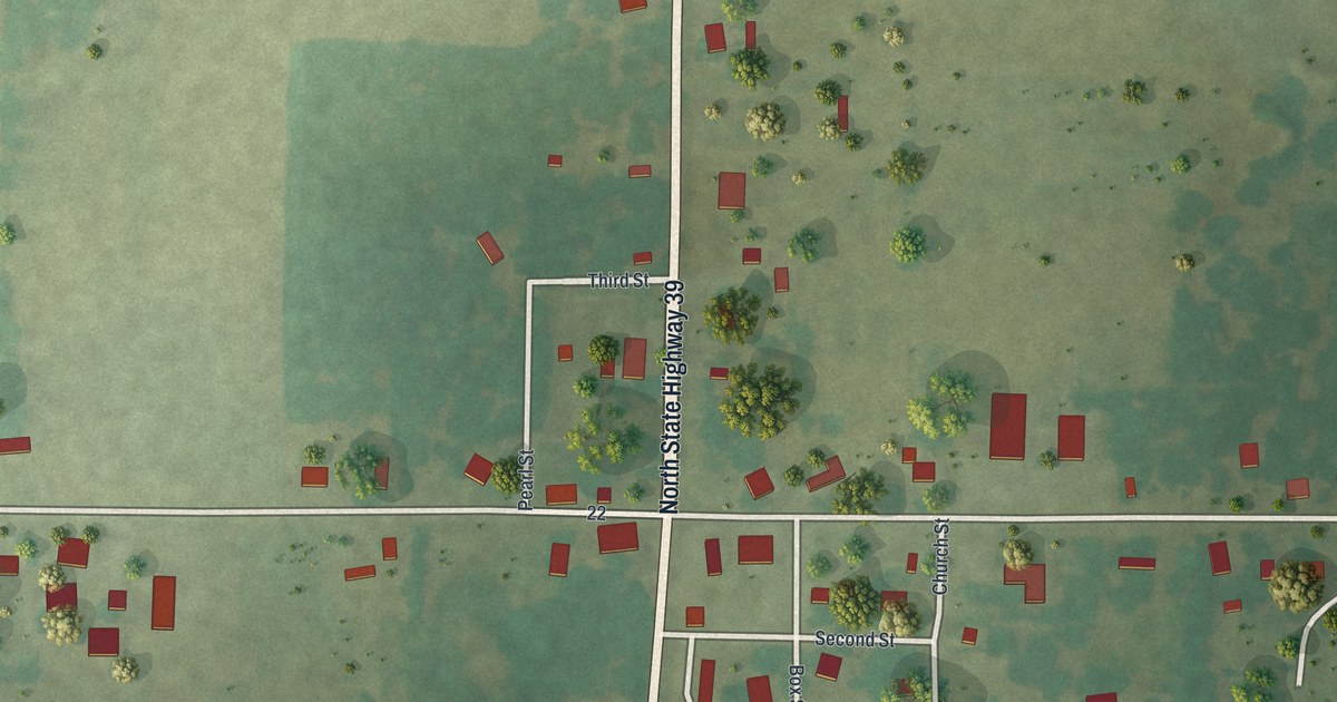 Map of Arcola, Missouri in 2026