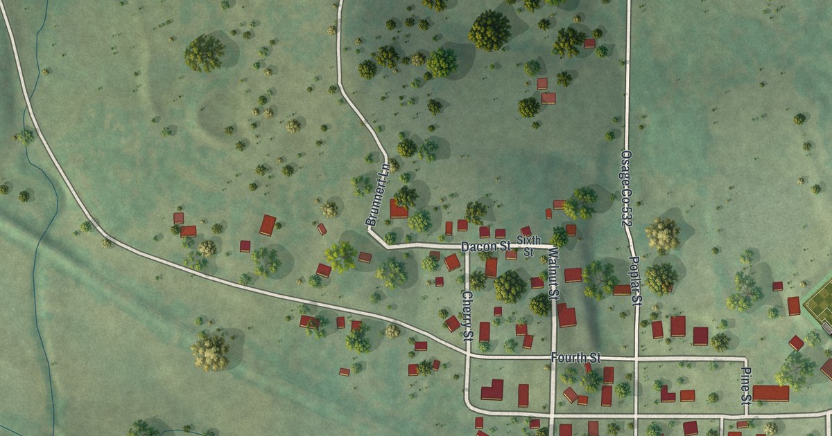 Map of Argyle, Missouri in 2026