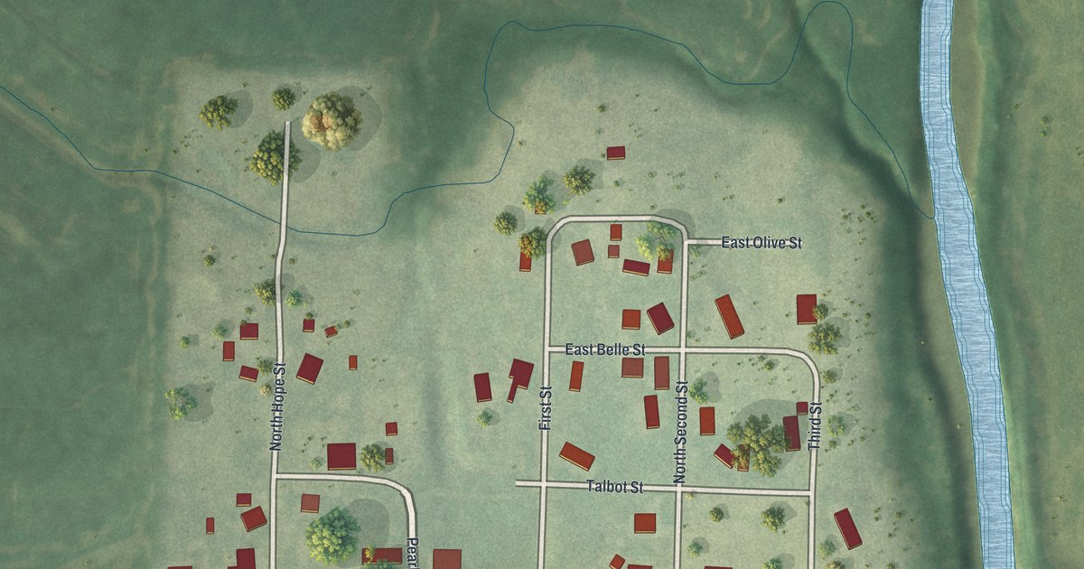 Map of Arkoe, Missouri in 2026