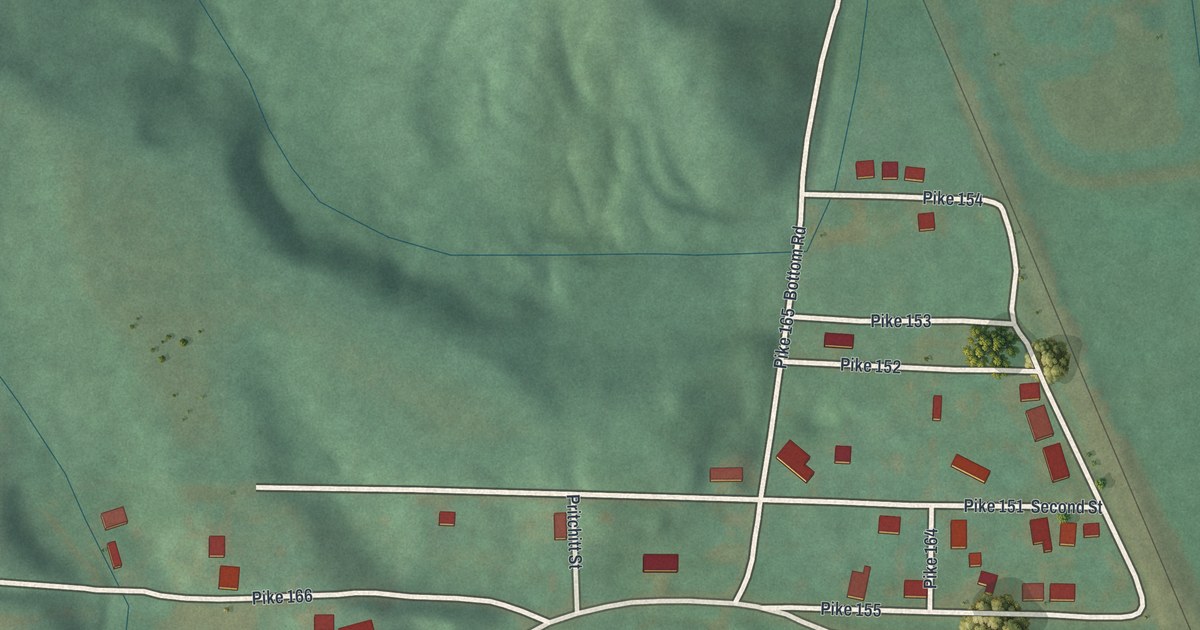 Map of Ashburn, Missouri in 2026