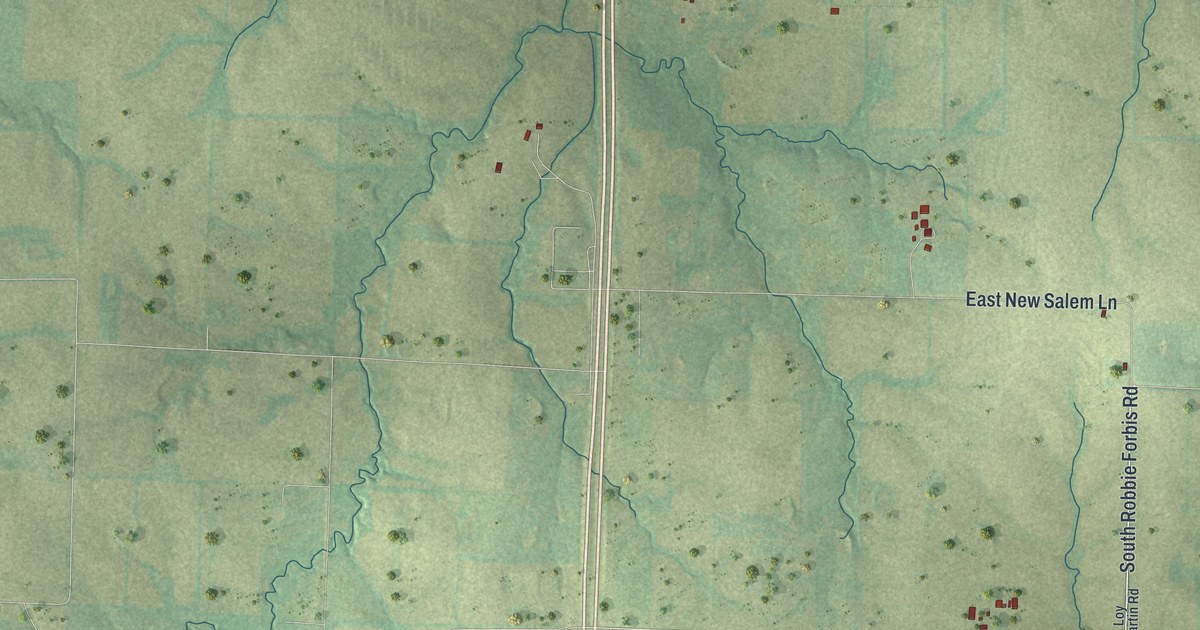 Map of Ashland, Missouri in 2026