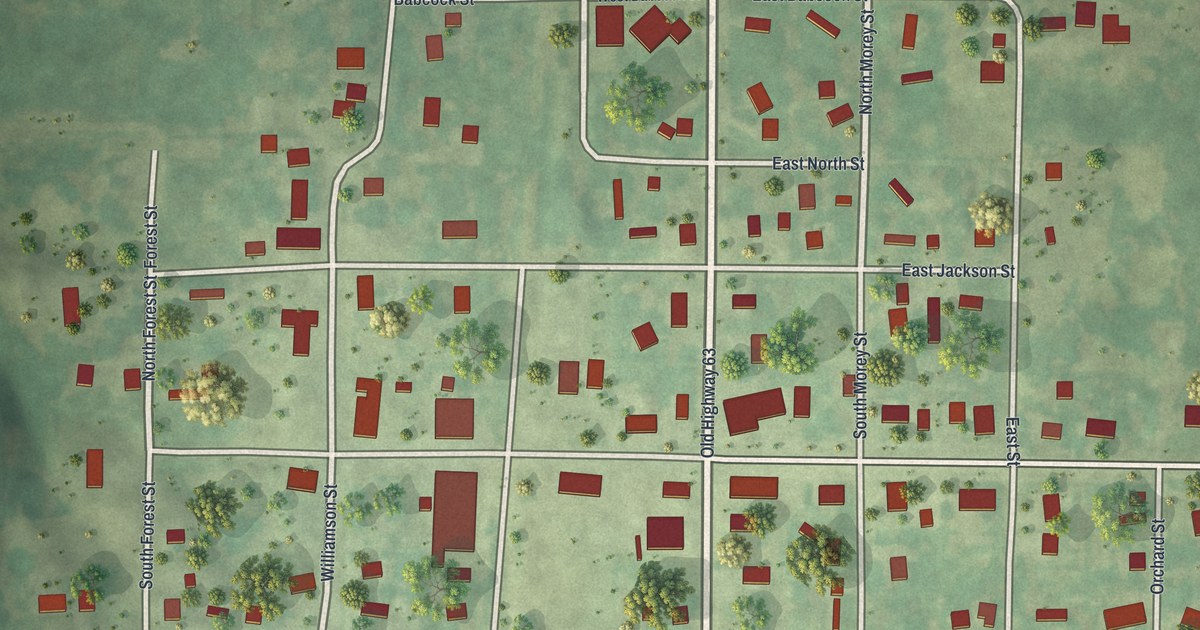 Map of Atlanta, Missouri in 2026