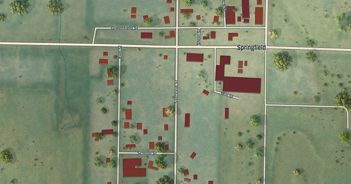 Map of Avilla, Missouri in 2026