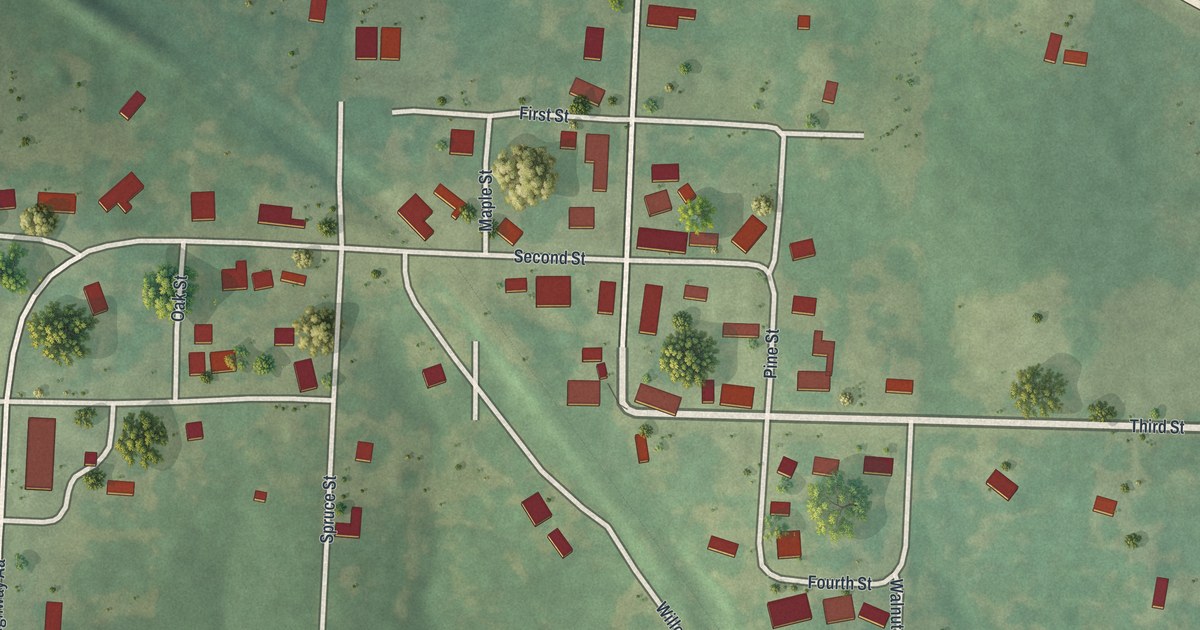 Map of Barnett, Missouri in 2026