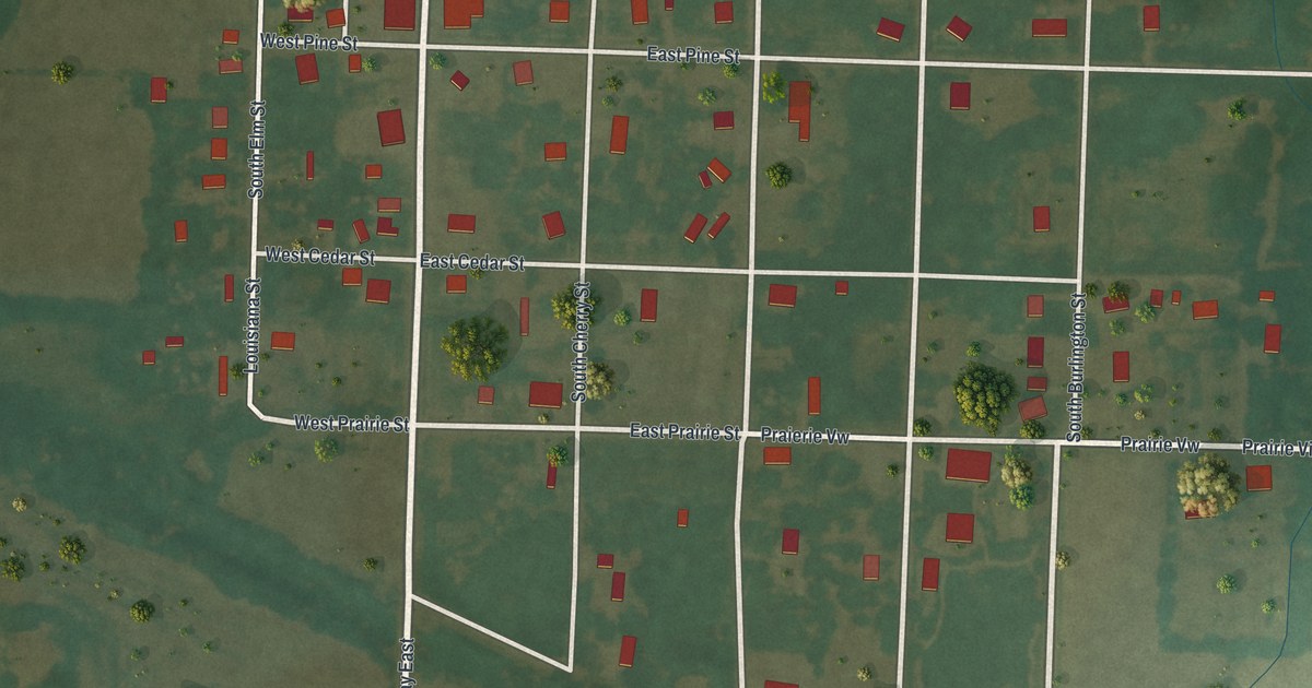 Map of Bellflower, Missouri in 2026