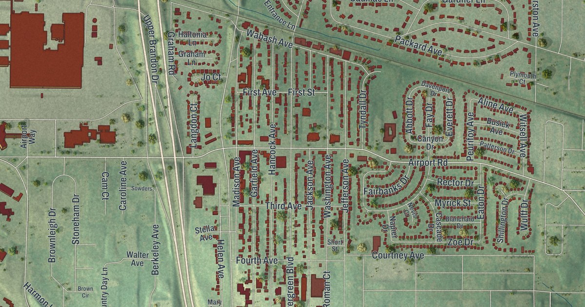 Map of Berkeley, Missouri in 2026