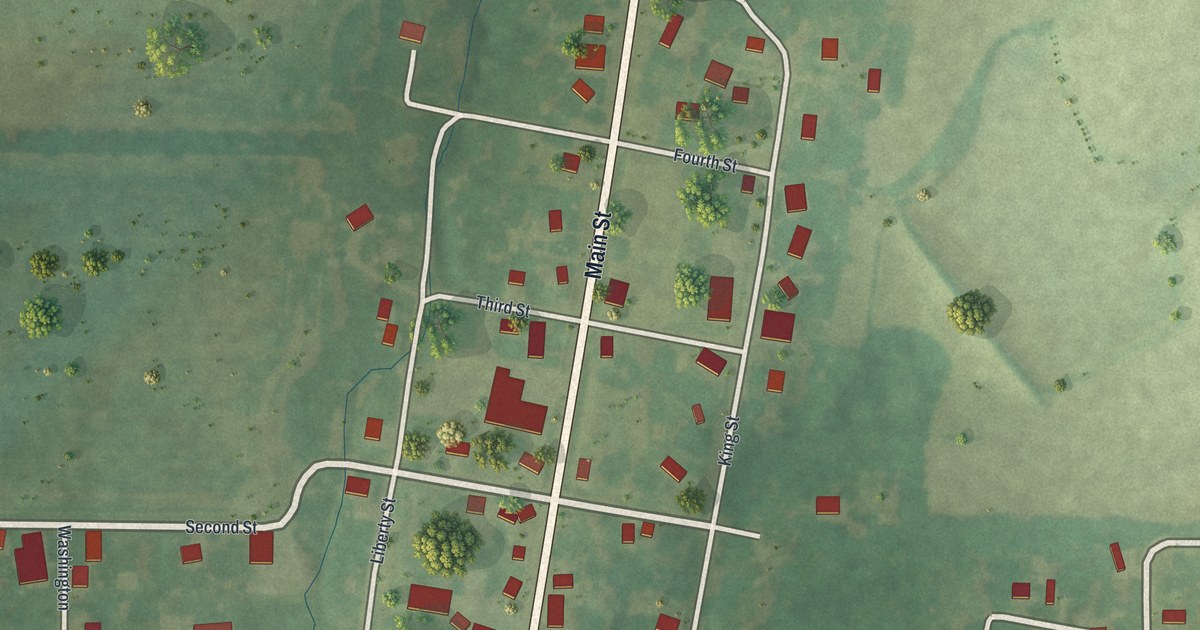 Map of Bethel, Missouri in 2026