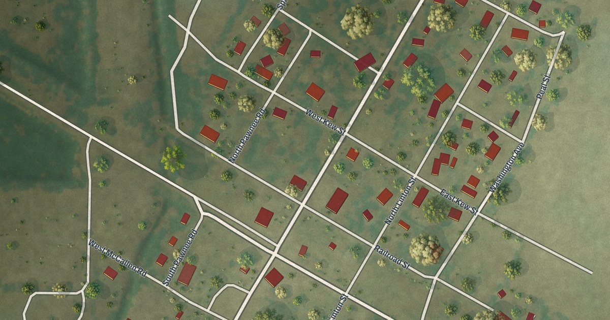 Map of Blodgett, Missouri in 2026