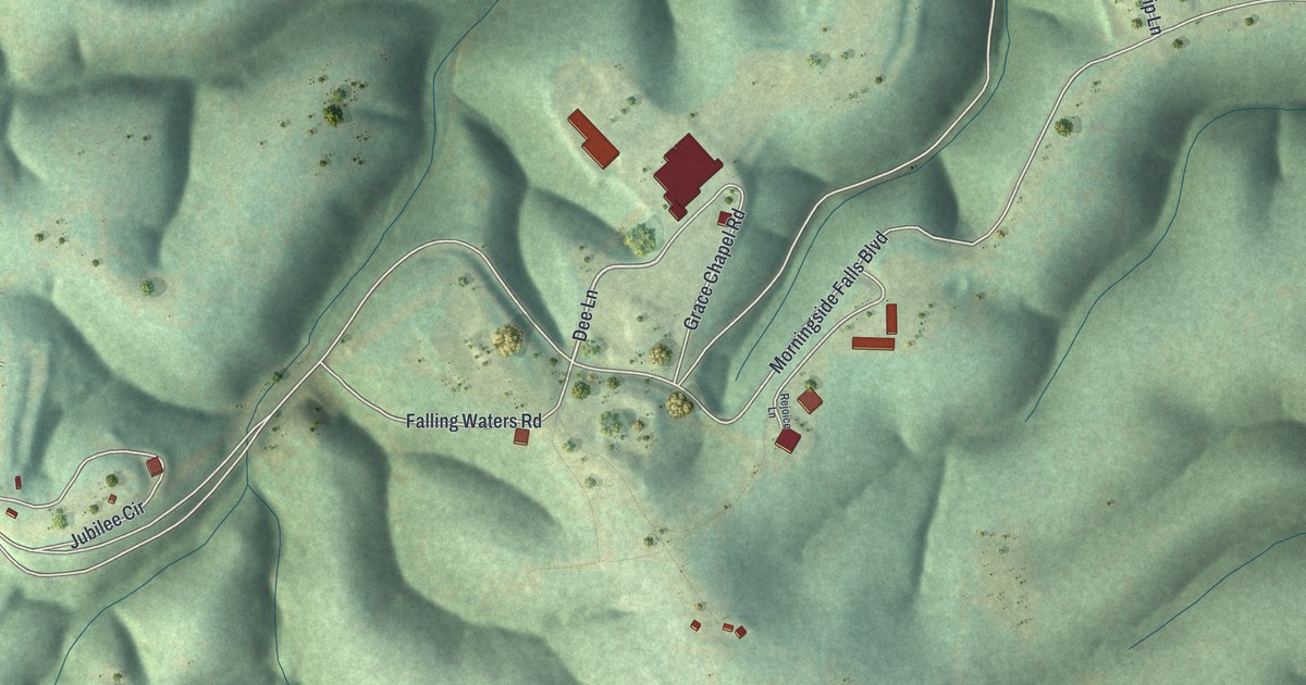 Map of Blue Eye, Missouri in 2026