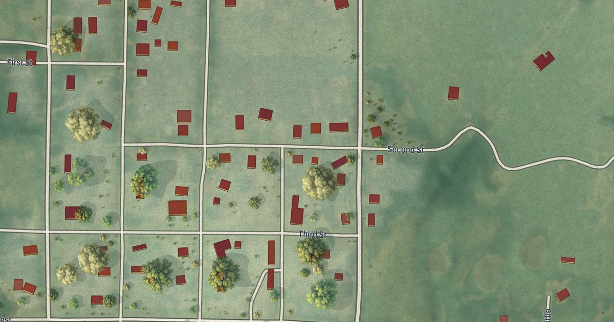 Map of Bogard, Missouri in 2026