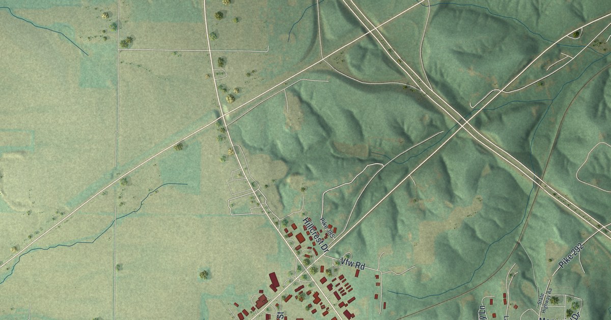 Map of Bowling Green, Missouri in 2026