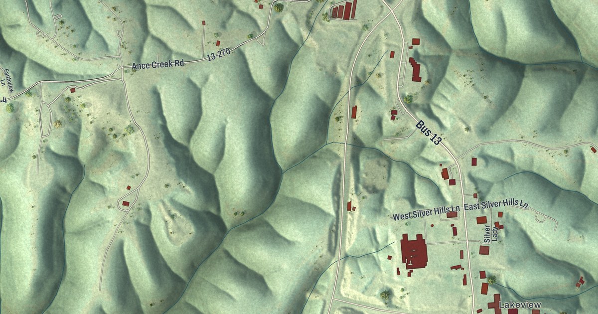 Map of Branson West, Missouri in 2026