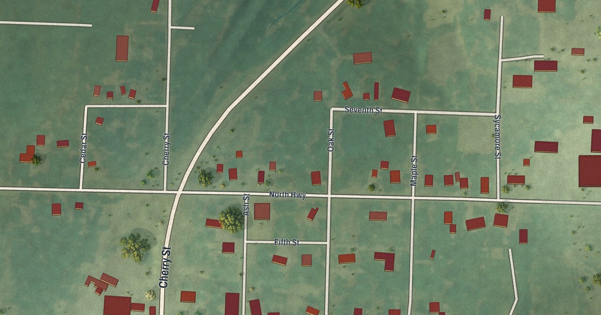 Map of Bronaugh, Missouri in 2026