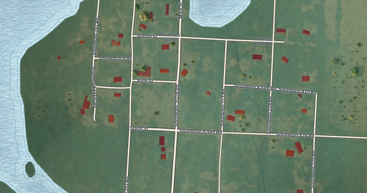 Map of Brownington, Missouri in 2026